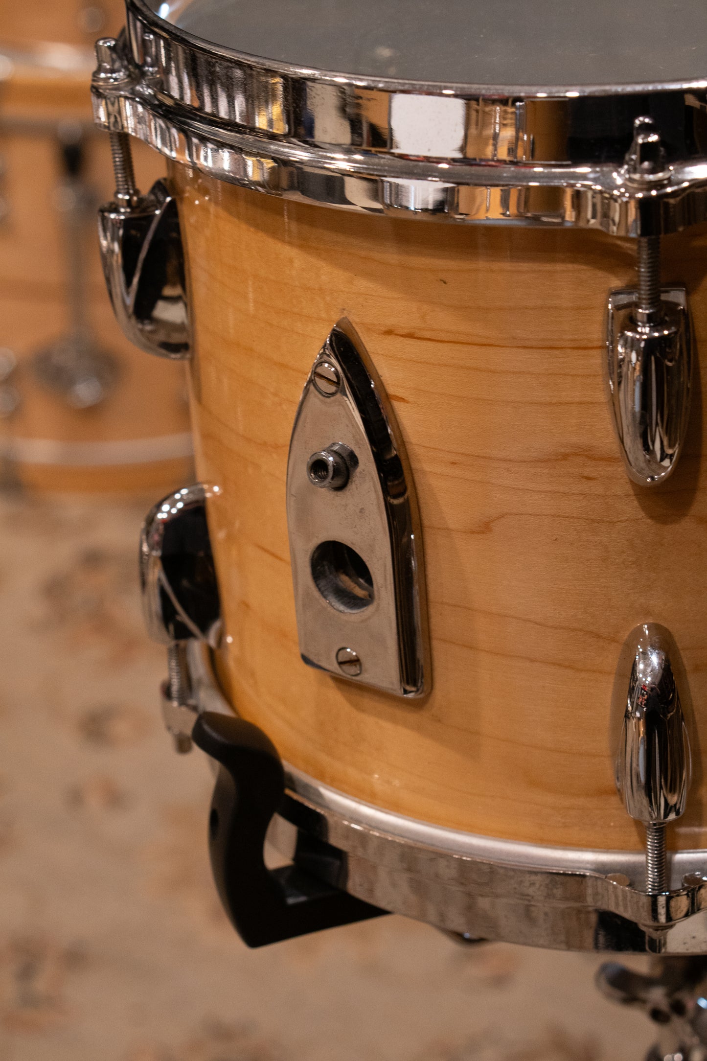 Gretsch 12/14/18" Drum Set - 1970s Satin Natural - Refin