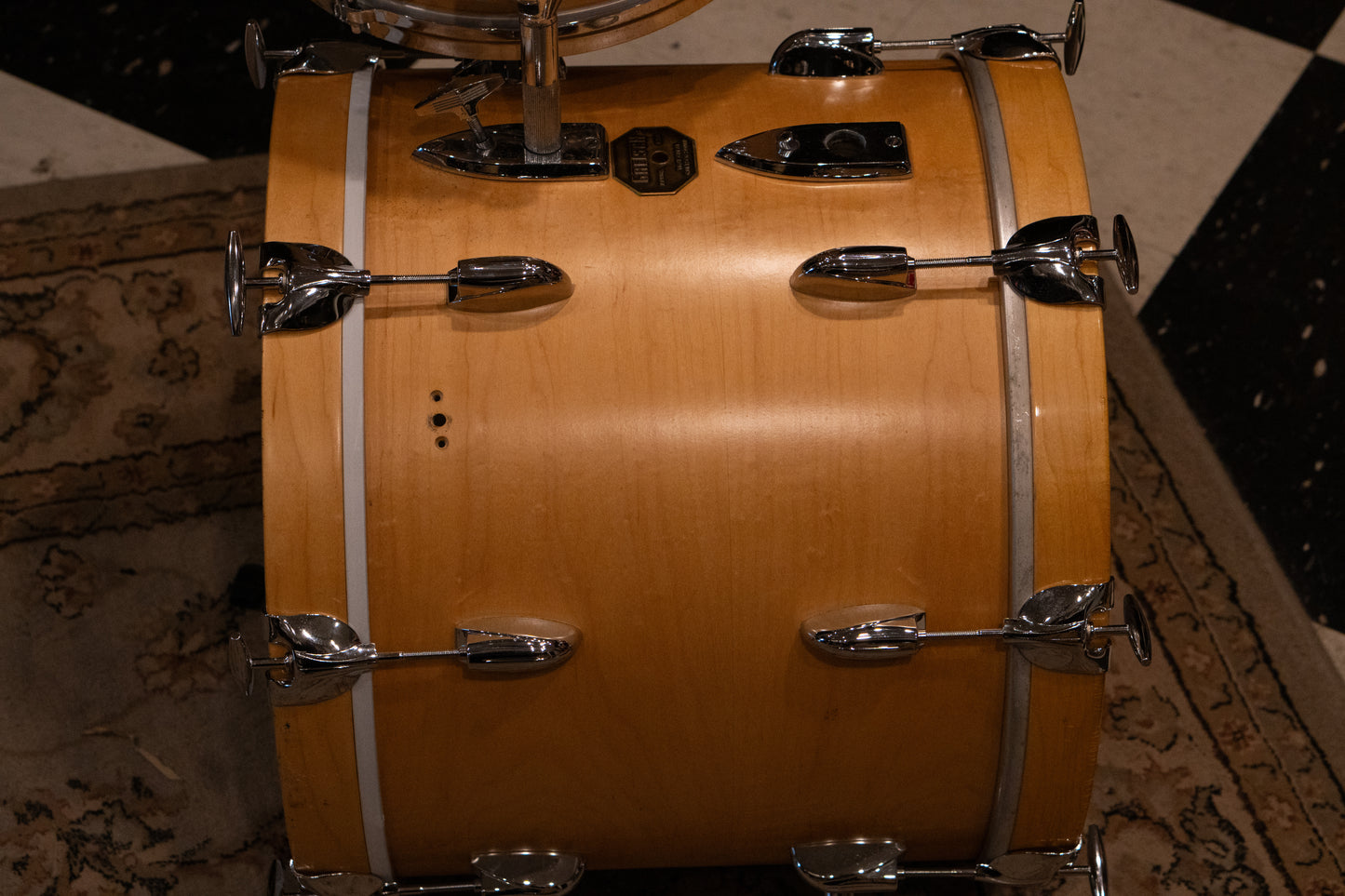 Gretsch 12/14/18" Drum Set - 1970s Satin Natural - Refin