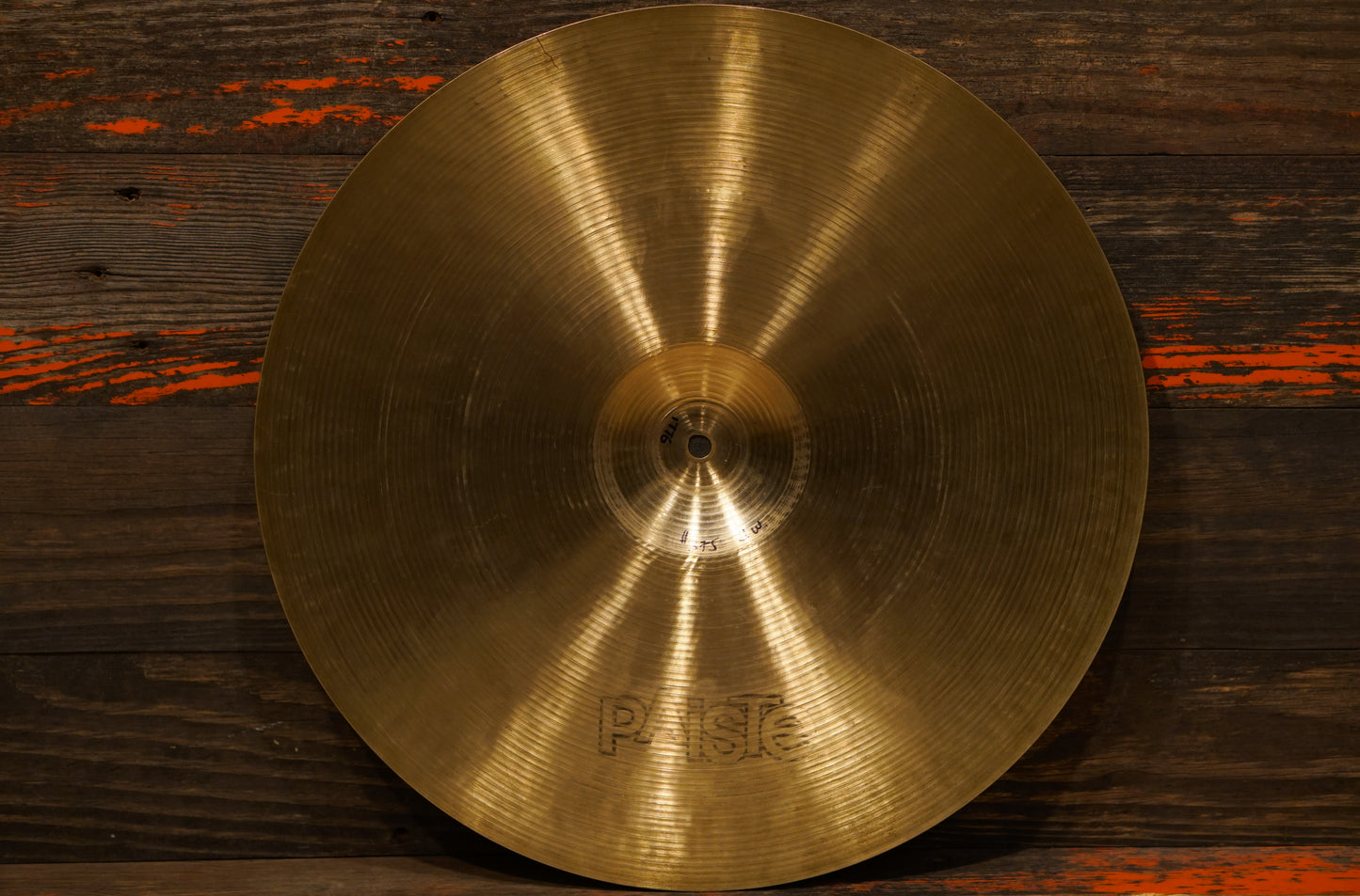 Paiste 18" Formula 602 1970s Medium Ride Cymbal - 1776g