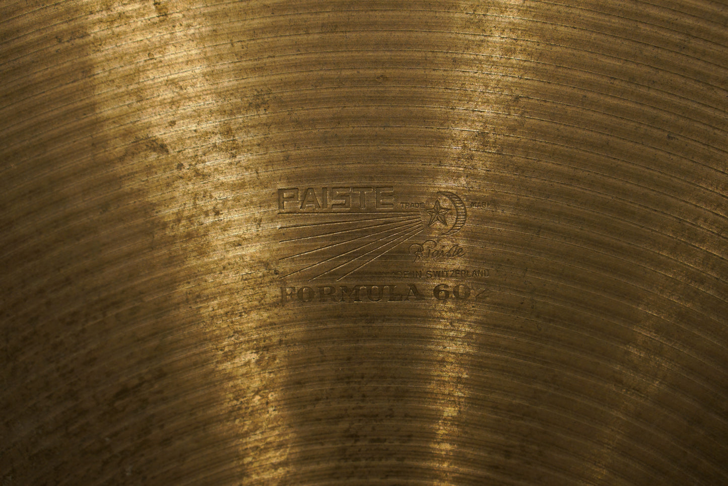 Paiste 19" Formula 602 1960s Ride Cymbal - 2208g