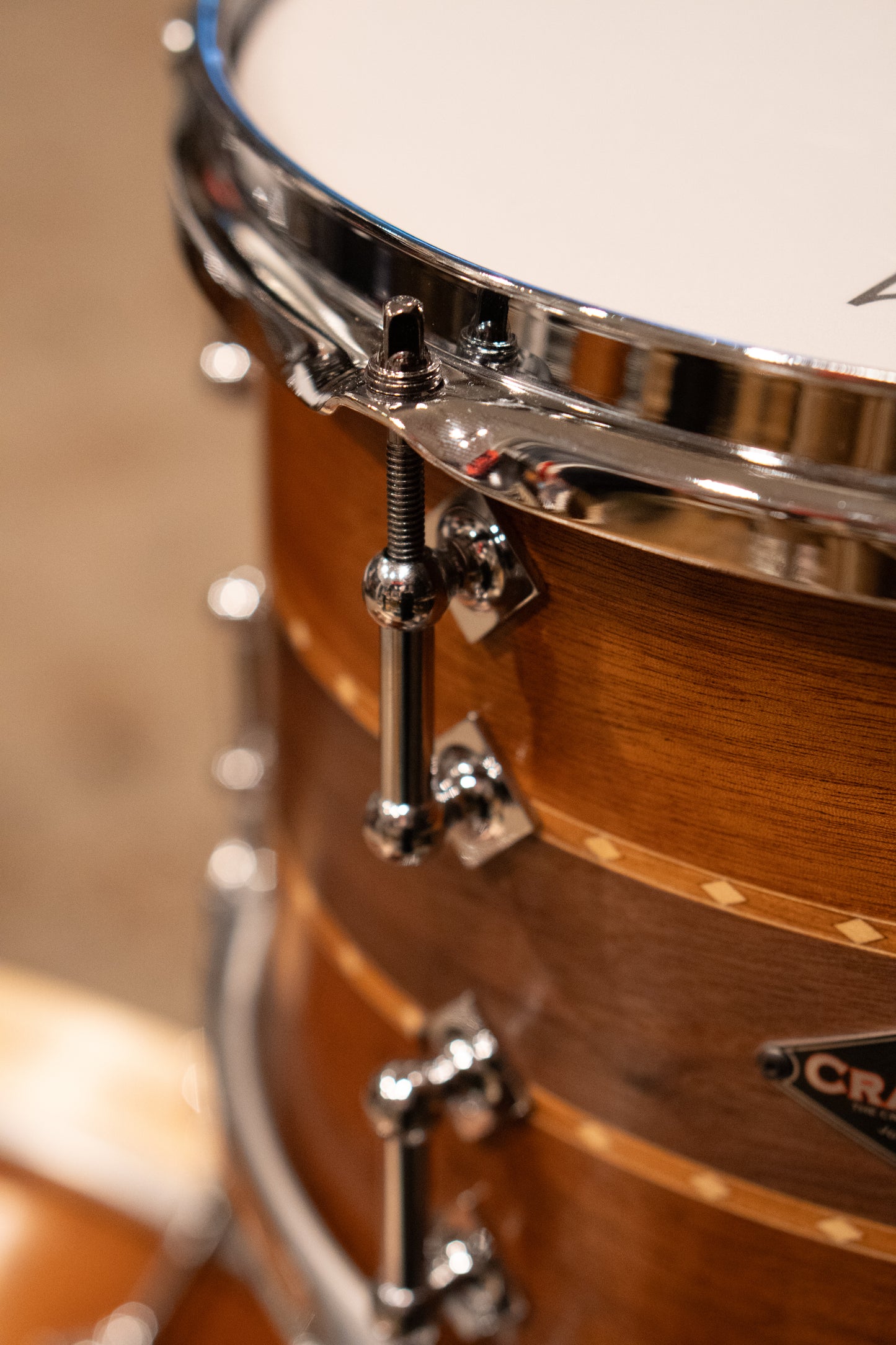 Craviotto 12/14/20" Walnut/Mahogany Drum Set - 2024