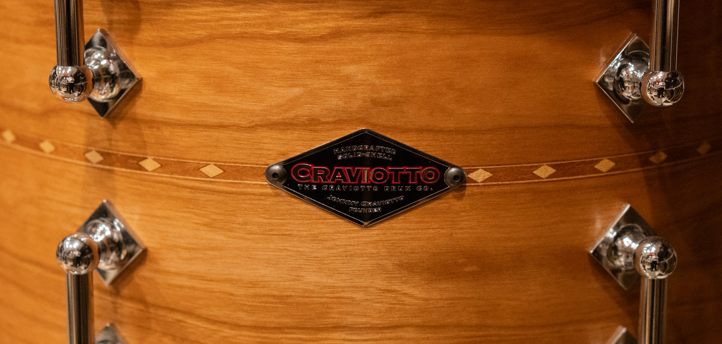 Craviotto 12/14/18" Cherry Drum Set - 2022