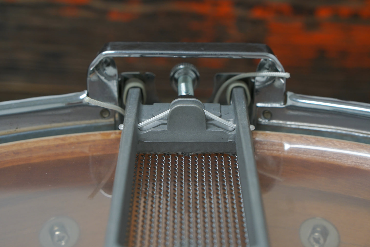 Rogers 5x14" Dynasonic Wood Snare Drum - 1960s White Marine Pearl