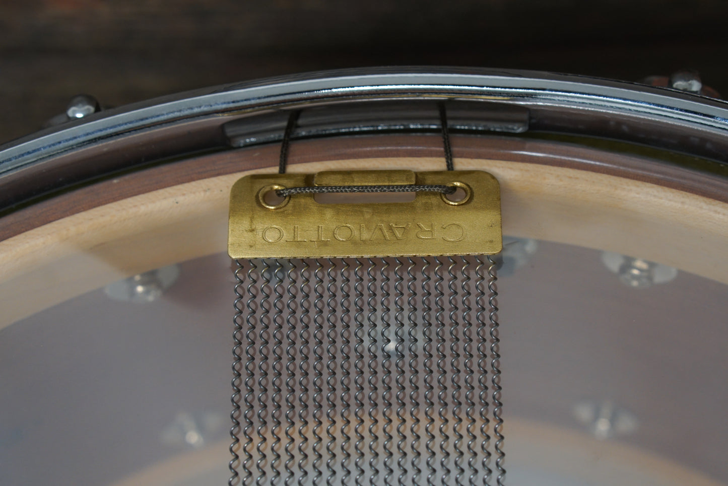 Craviotto 6.5x14" Mahogany Snare Drum - BB/BB Edges