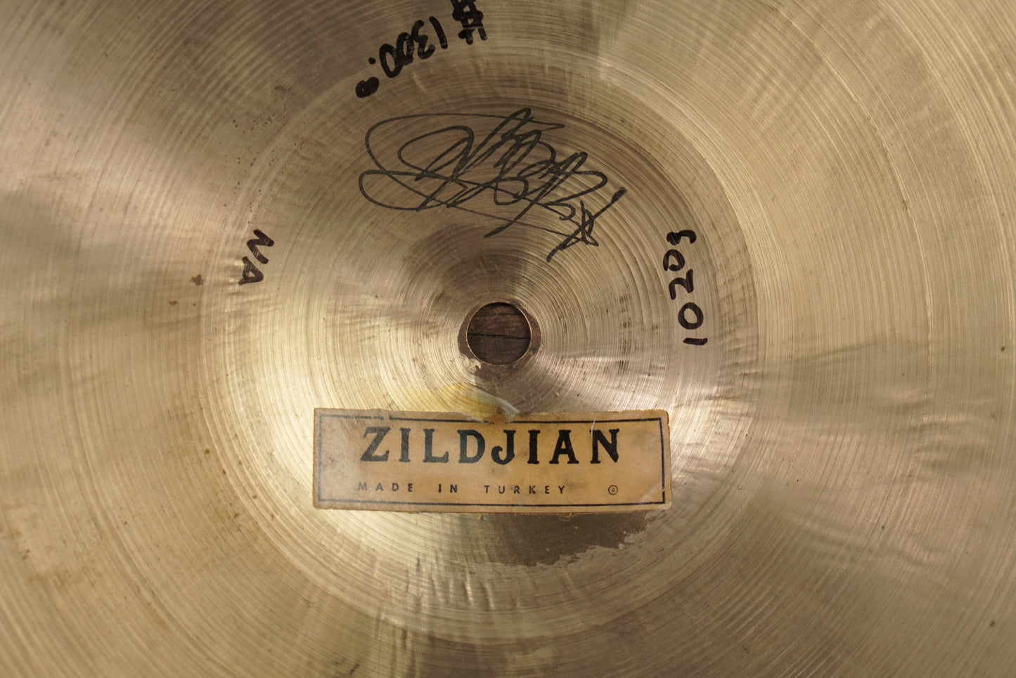Zildjian 14" K. Istanbul "Old Stamp" Hi-Hat Cymbals 1950s - 938/1020g