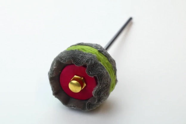 Dragonfly Percussion XL Flannel Kick Drum Beater (KDFXL)