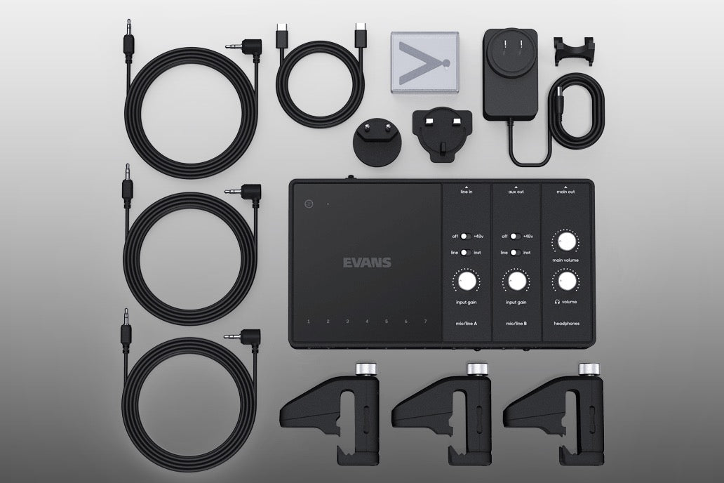 Evans Hybrid Sensory Percussion Sound System
