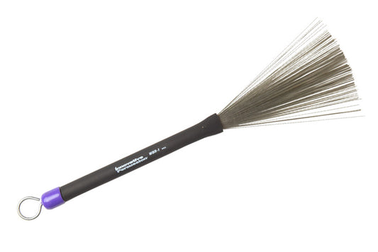 Innovative Percussion Wire Retractable Brush w/pull rod 7.25" - Medium (WBR-1)
