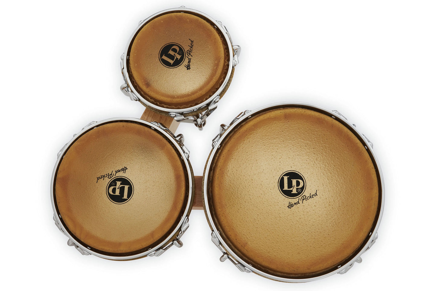 LP Generation III Traditional Oak Triple Bongos