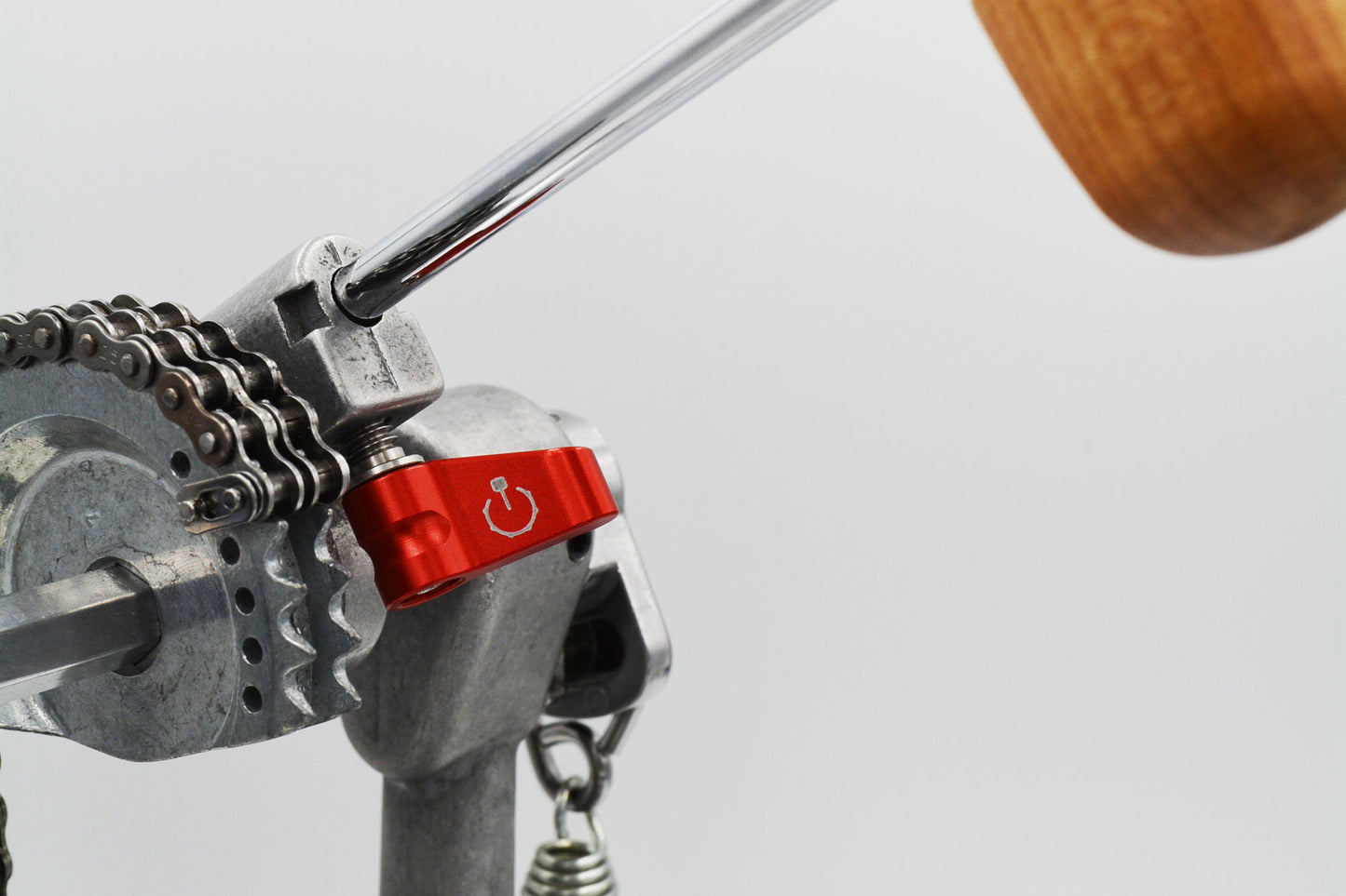 Low Boy Power Switch Beater Release - 1/4" Thread (DW/Axis/Drumnetics/Volta)