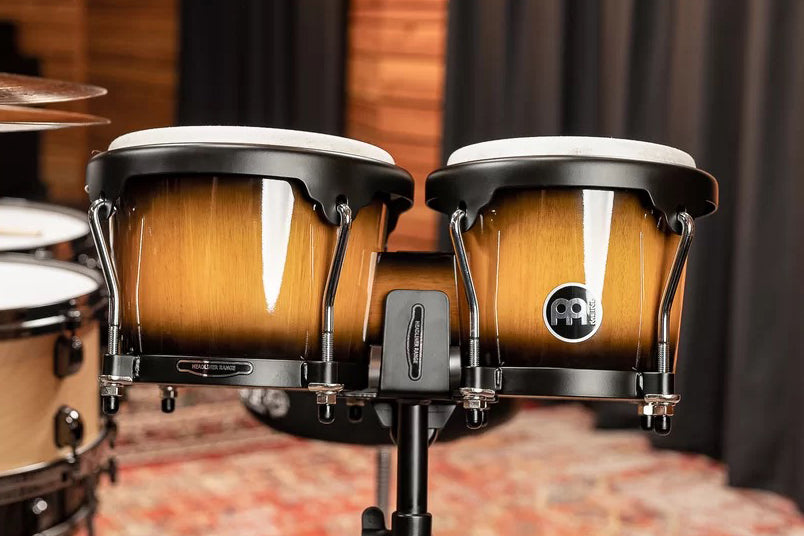 Meinl Percussion Headliner® Series HB100 Wood Bongo, Vintage Sunburst