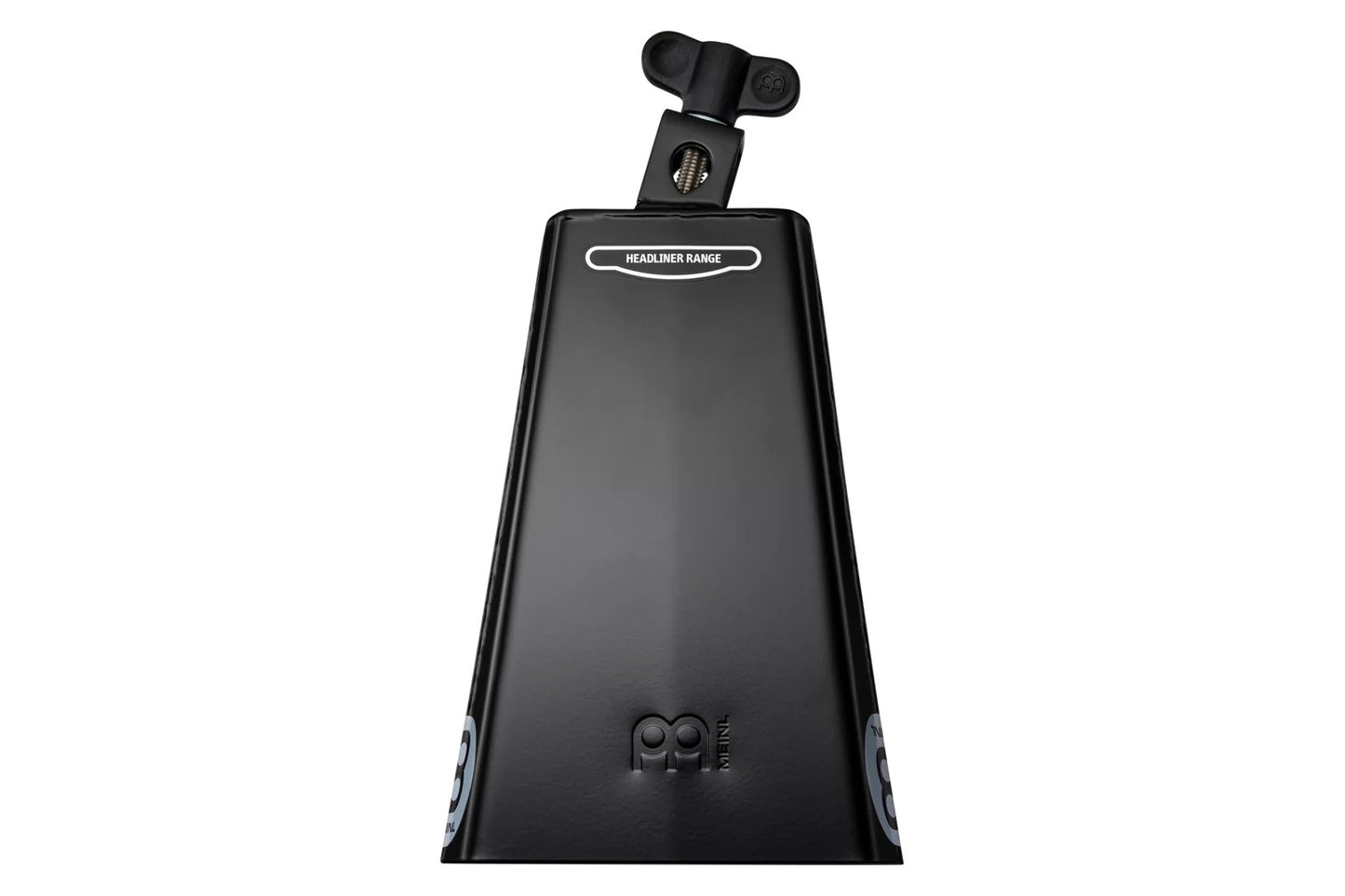 Meinl Percussion 8" Headliner® Series Cowbell, Black powder coated steel, Timbales Cowbell