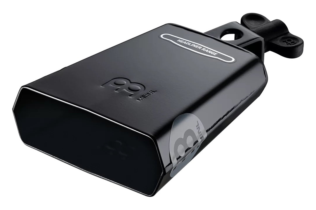 Meinl Percussion 5" Headliner® Series Cowbell, Black powder coated steel, Cha Cha Cowbell