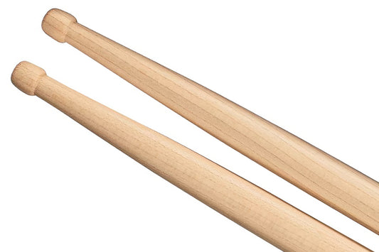 Meinl Hybrid 9A Drumstick, Maple, Light, Hybrid Tip