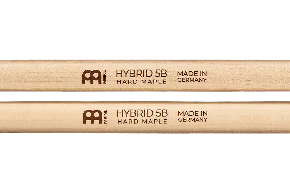 Meinl Hybrid 5B Drumstick, Maple, Light, Hybrid Tip