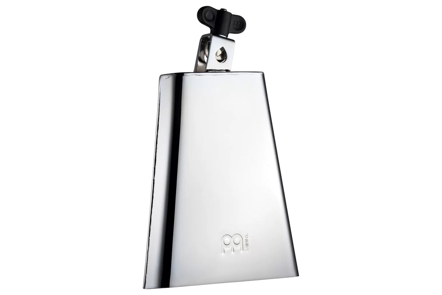Meinl Percussion 7 1/2" Chrome Finish Cowbell, Salsa Timbales Cowbell, High polished chrome