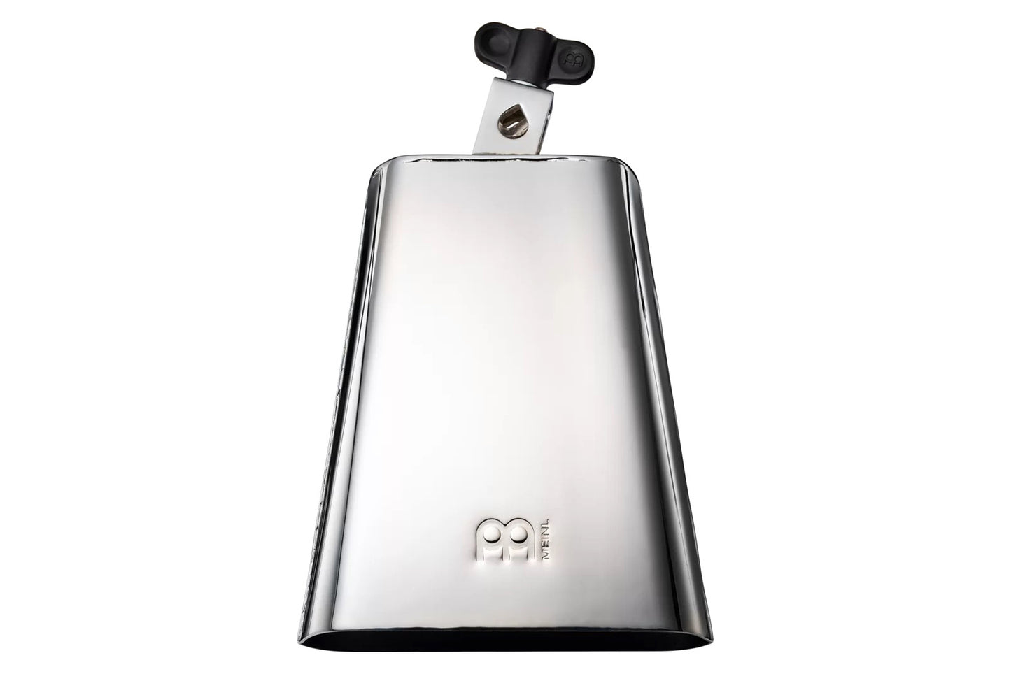 Meinl Percussion 7 1/2" Chrome Finish Cowbell, Salsa Timbales Cowbell, High polished chrome