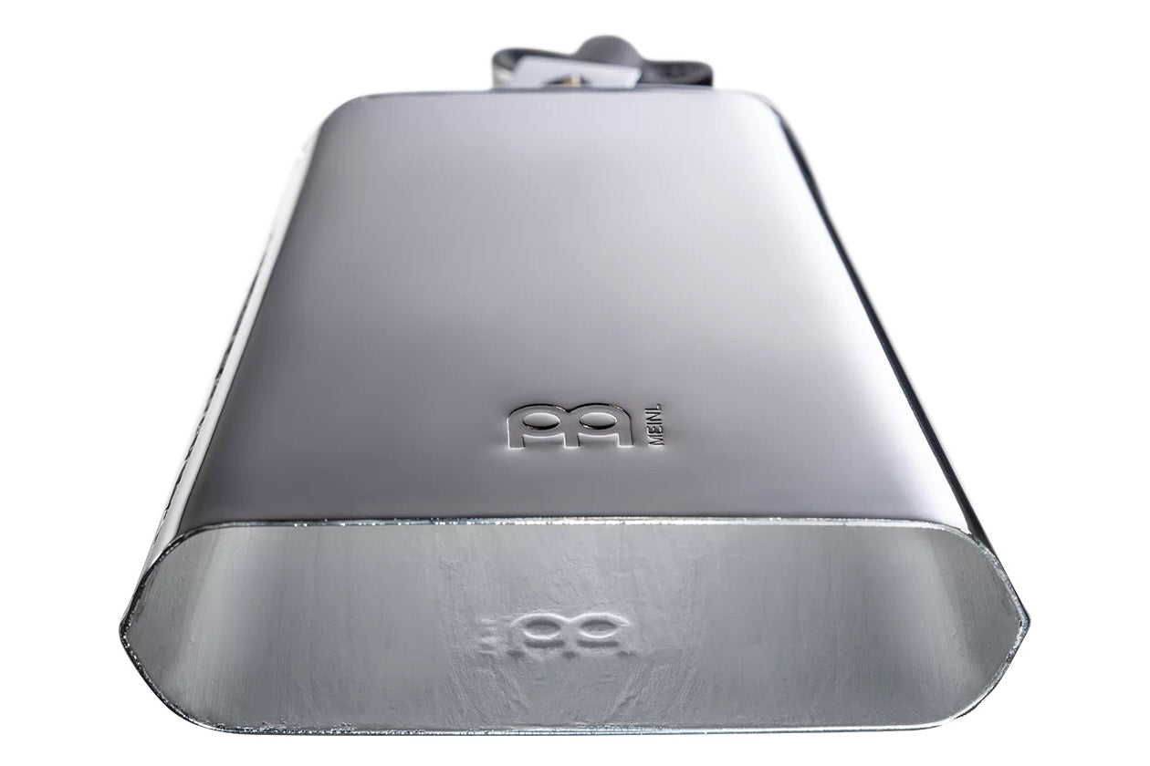 Meinl Percussion 7 1/2" Chrome Finish Cowbell, Salsa Timbales Cowbell, High polished chrome