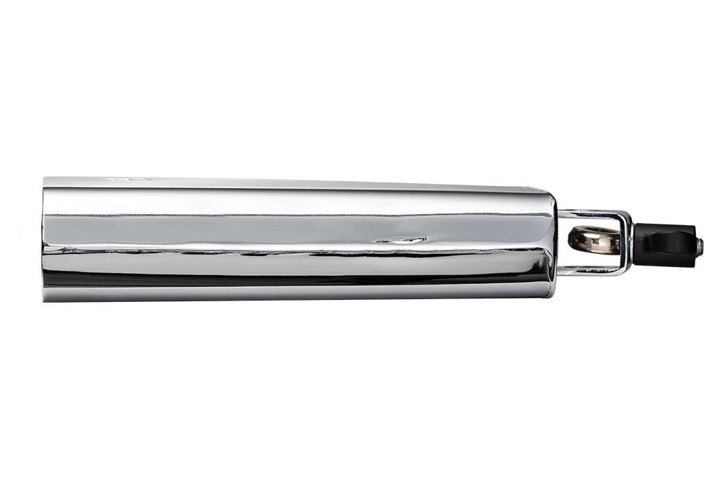Meinl Percussion 7 1/2" Chrome Finish Cowbell, Salsa Timbales Cowbell, High polished chrome