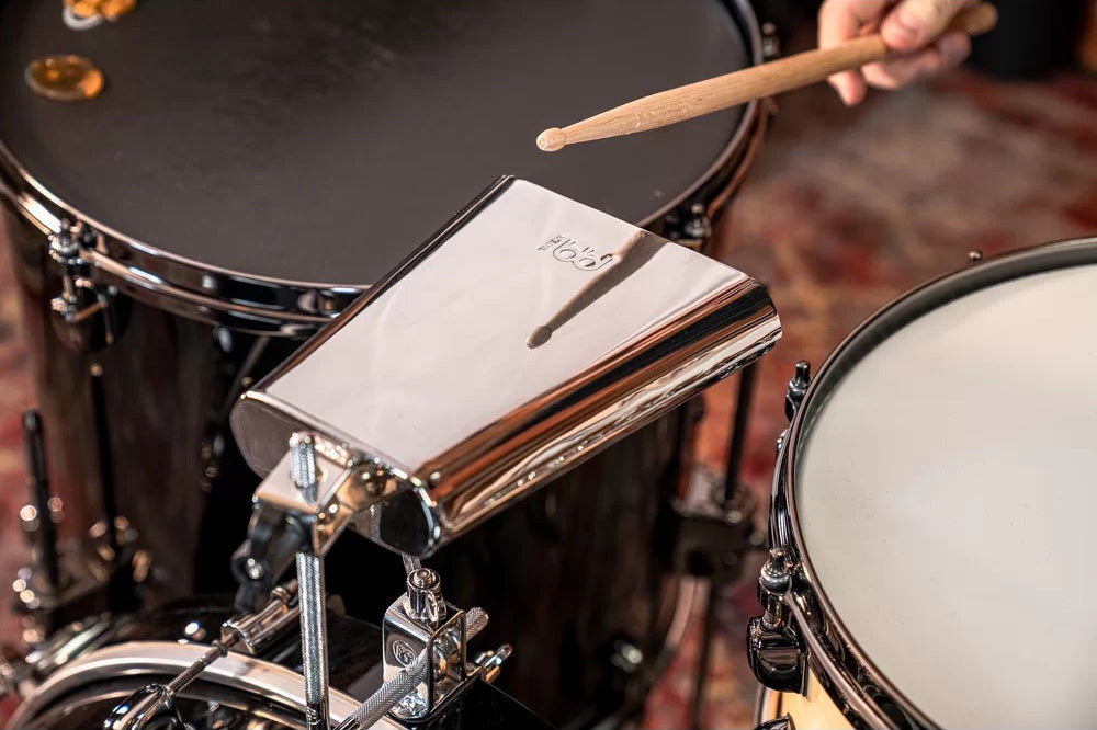 Meinl Percussion 7 1/2" Chrome Finish Cowbell, Salsa Timbales Cowbell, High polished chrome