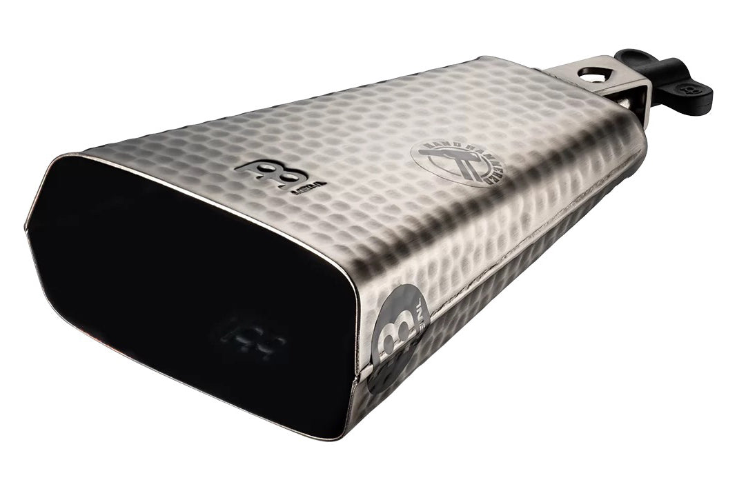 Meinl Percussion 8" Hammered Cowbell, Hand brushed steel, Timbales Cowbell Big Mouth