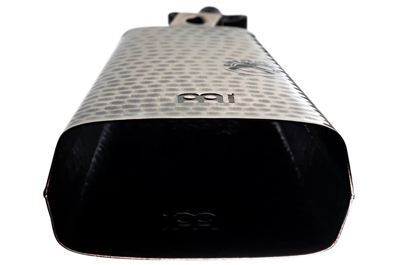 Meinl Percussion 8" Hammered Cowbell, Hand brushed steel, Timbales Cowbell Big Mouth