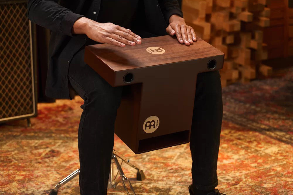 Meinl Percussion Turbo Slaptop Cajon, Walnut