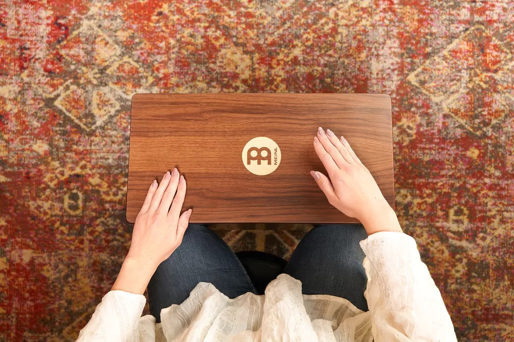 Meinl Percussion Turbo Slaptop Cajon, Walnut