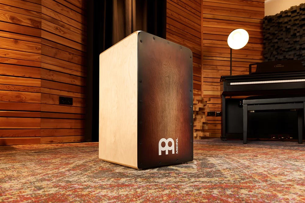 Meinl Percussion Woodcraft Cajon, Espresso Burst