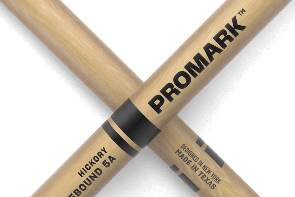 Promark Rebound 5A Hickory Oval Nylon Tip Drum Stick