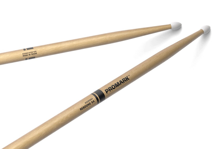 Promark Rebound 5A Hickory Oval Nylon Tip Drum Stick
