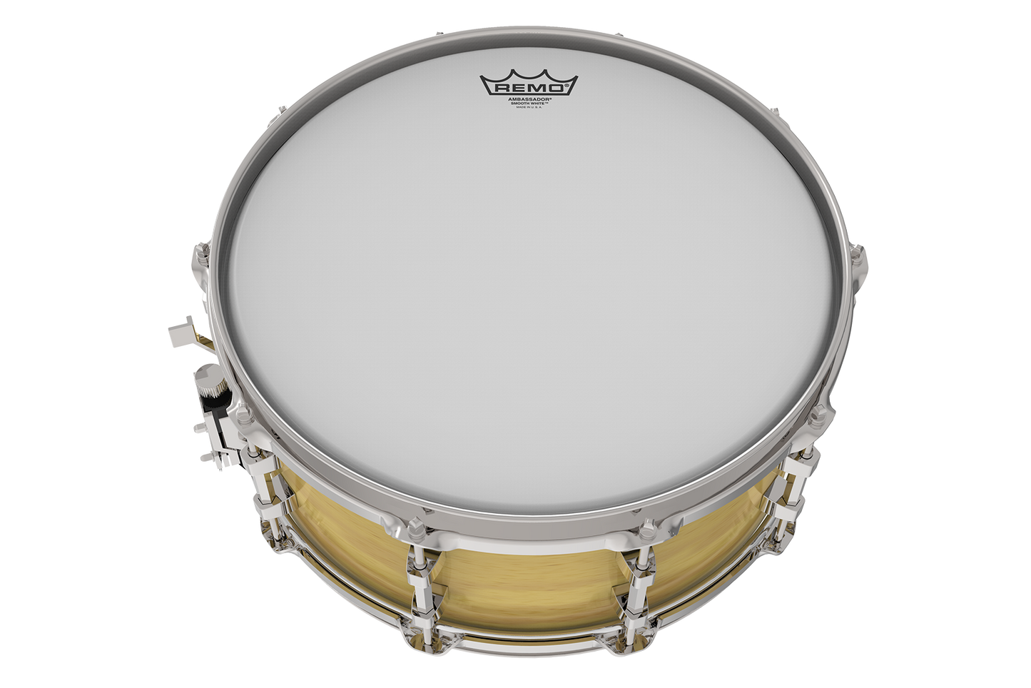 Remo Ambassador Smooth White Drum Head