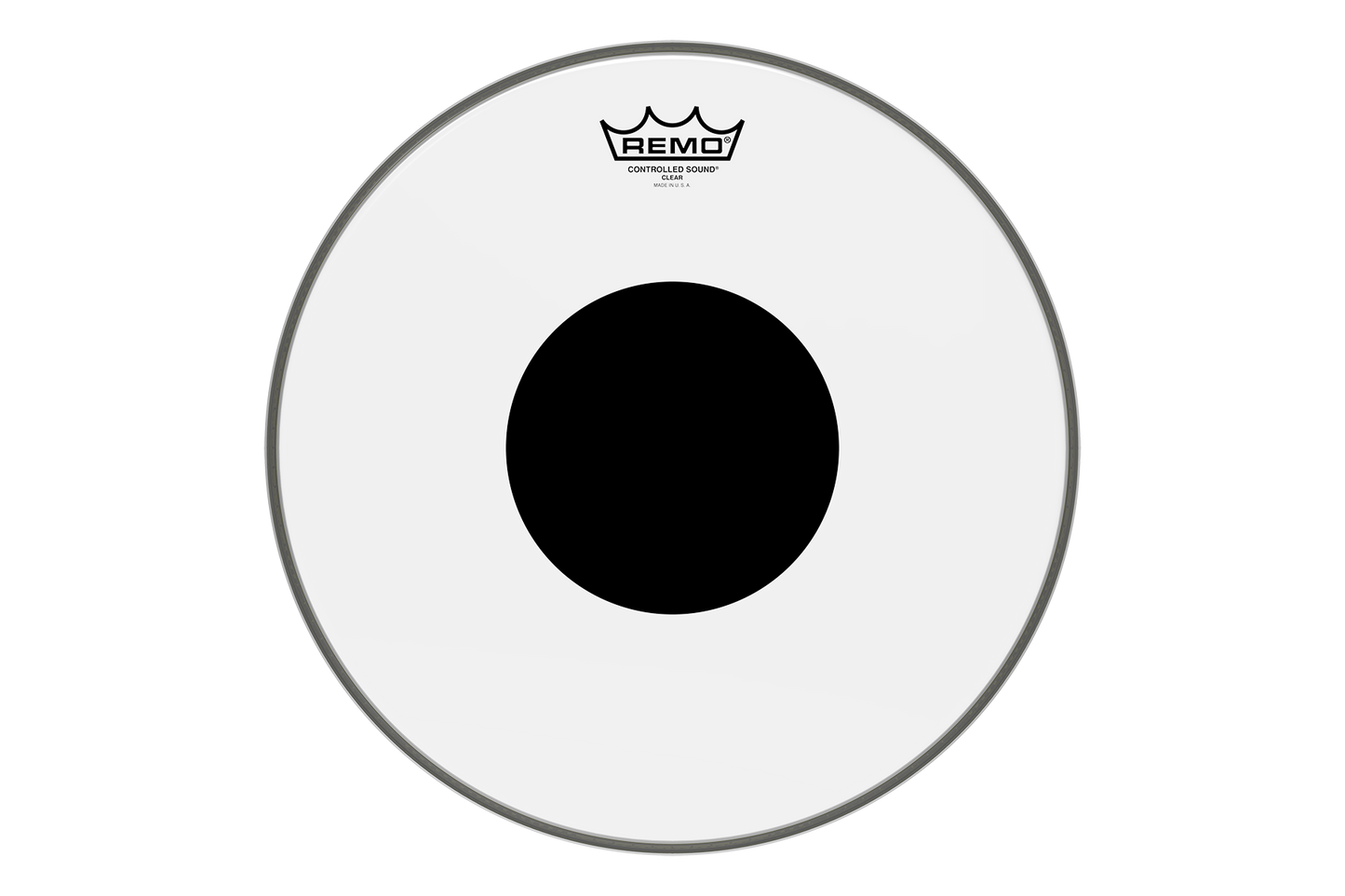 Remo Controlled Sound Clear Black Dot Drum Head