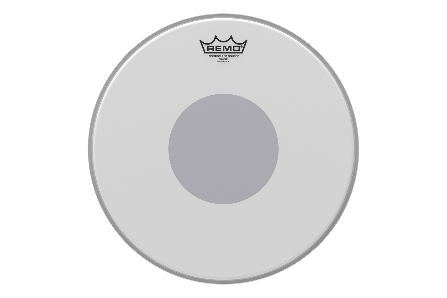 Remo Controlled Sound Coated Black Dot Drum Head