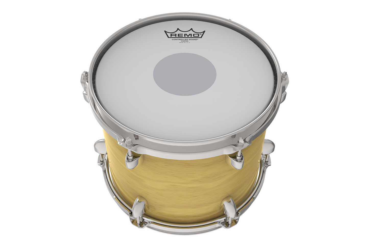 Remo Controlled Sound Coated Black Dot Drum Head