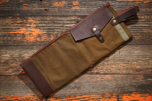 Tackle Waxed Canvas Bi-Fold Stick Bag
