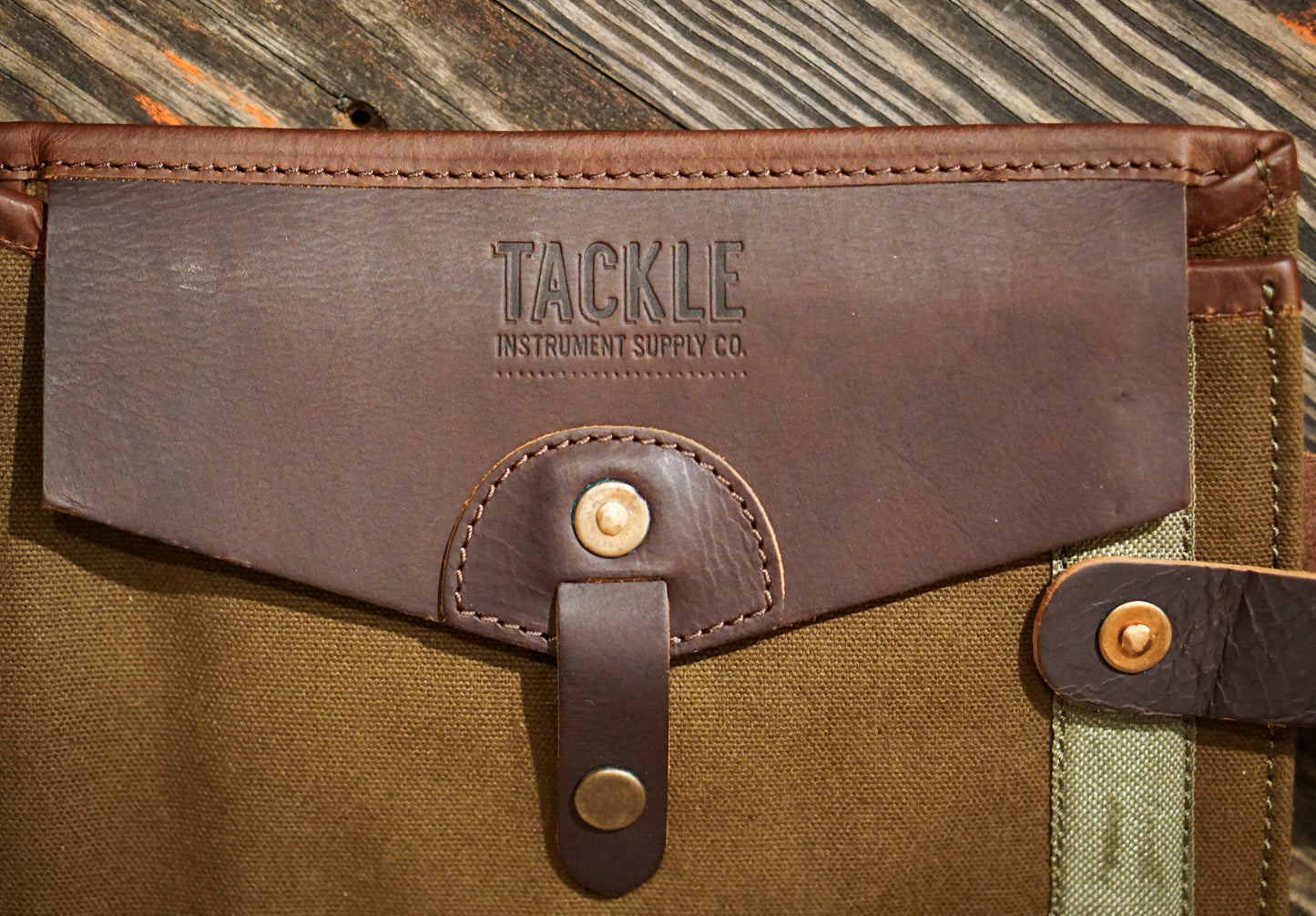 Tackle Waxed Canvas Bi-Fold Stick Bag