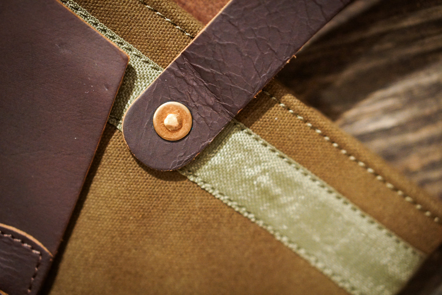 Tackle Waxed Canvas Bi-Fold Stick Bag