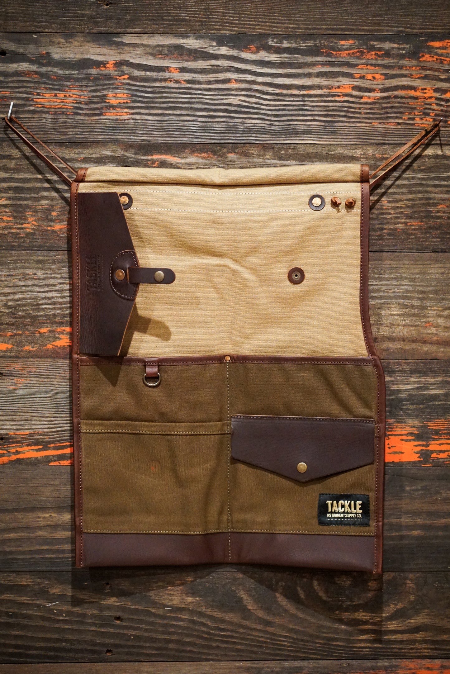 Tackle Waxed Canvas Bi-Fold Stick Bag