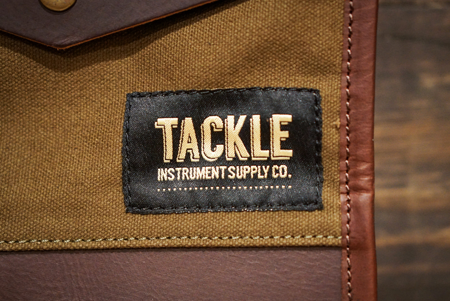 Tackle Waxed Canvas Bi-Fold Stick Bag