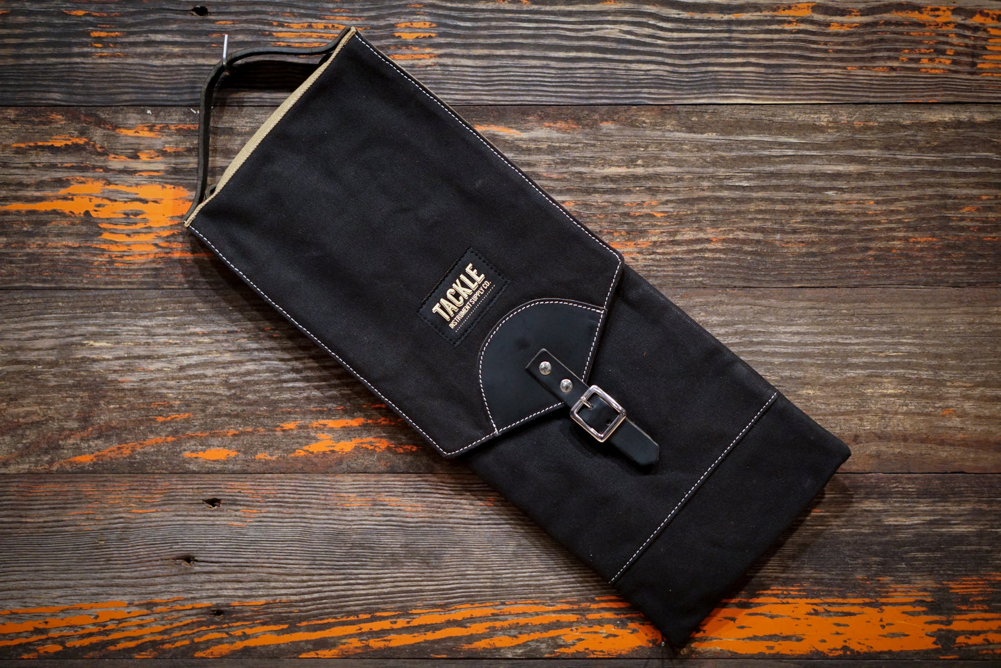 Tackle Waxed Canvas Compact Drum Stick Bag