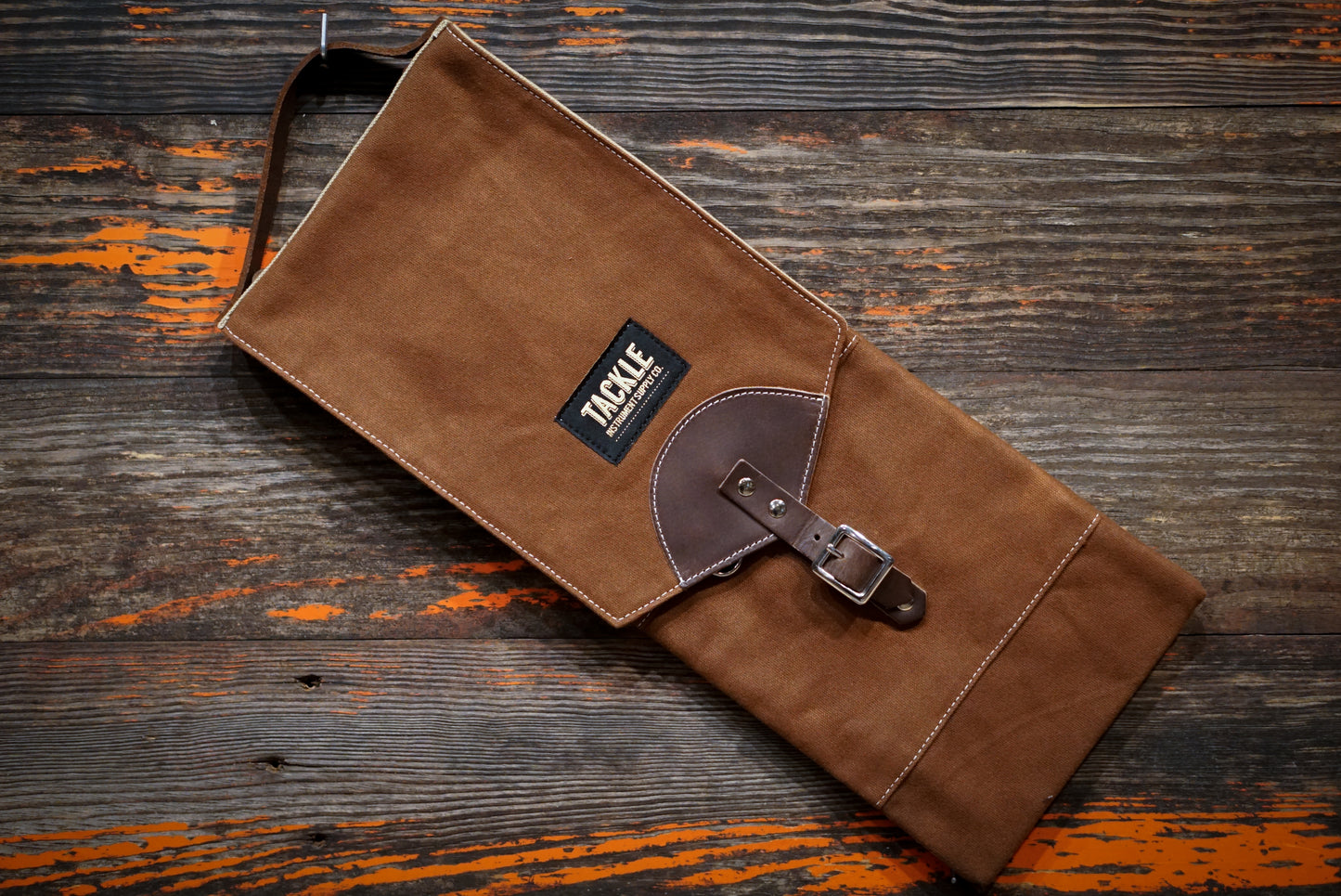 Tackle Waxed Canvas Compact Drum Stick Bag