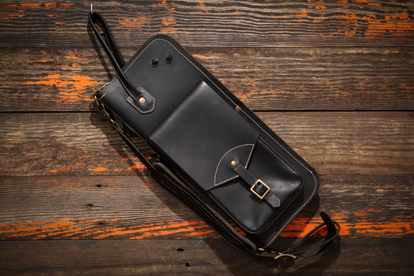 Tackle Leather Stick Bag