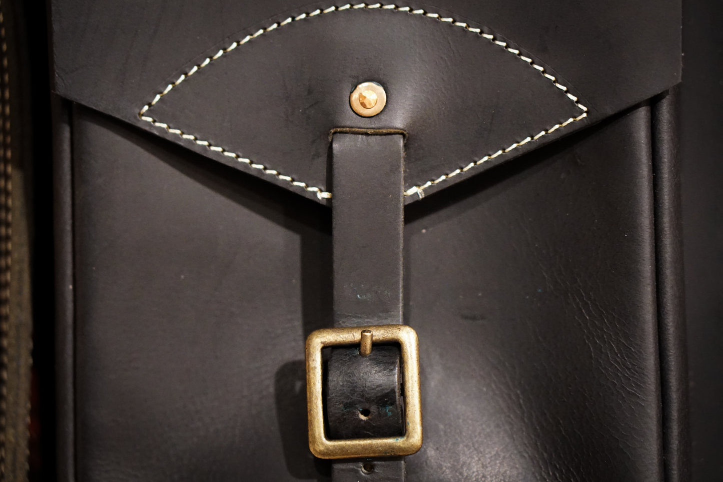 Tackle Leather Stick Bag