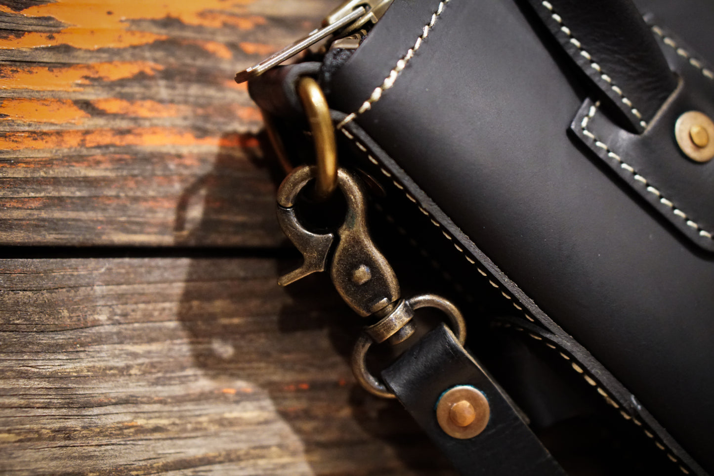 Tackle Leather Stick Bag