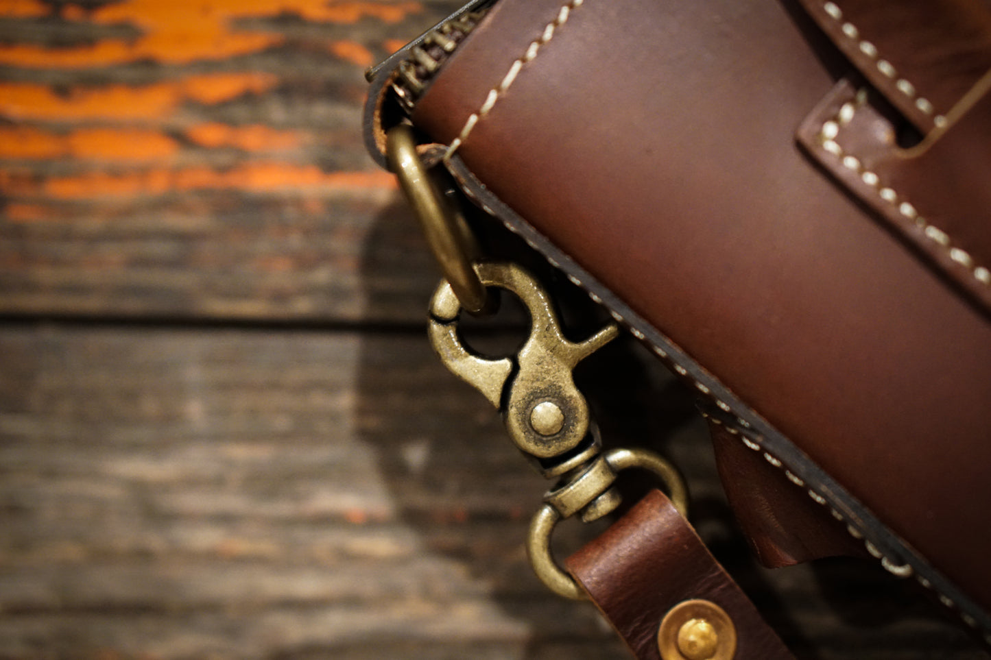 Tackle Leather Stick Bag