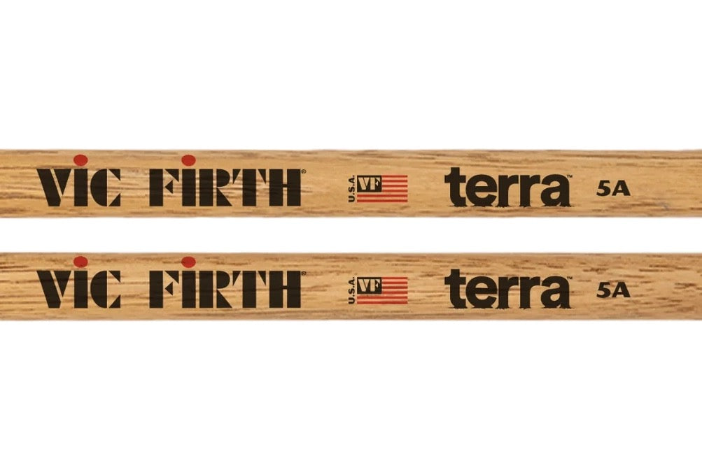 Vic Firth Terra 5A Drum Stick, Wood Tip