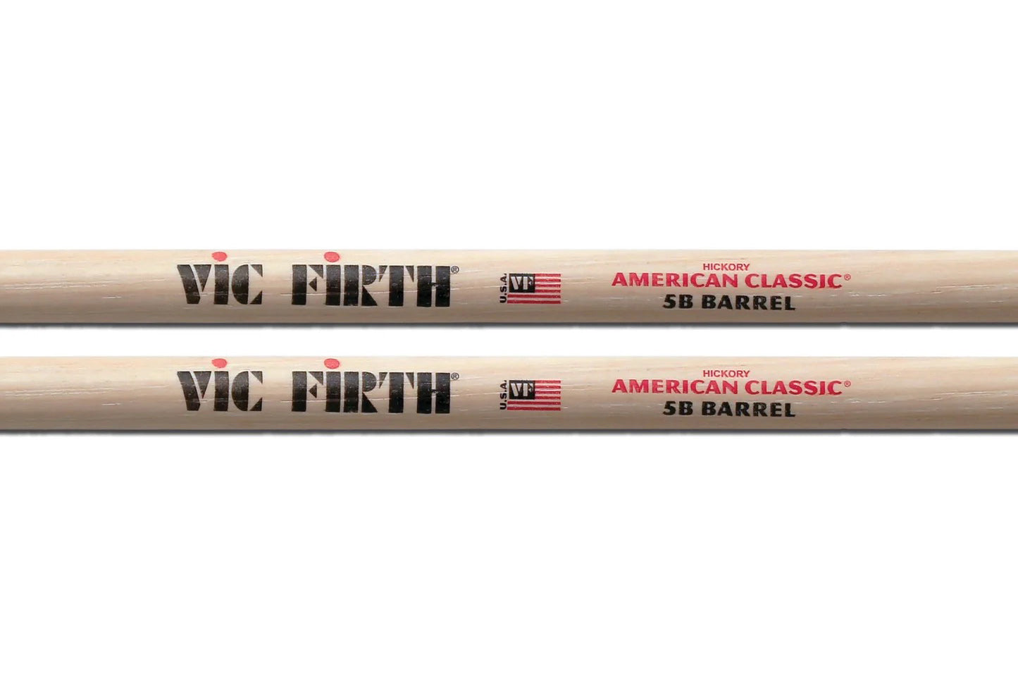 Vic Firth 5B Barrel Tip American Classic Drum Stick