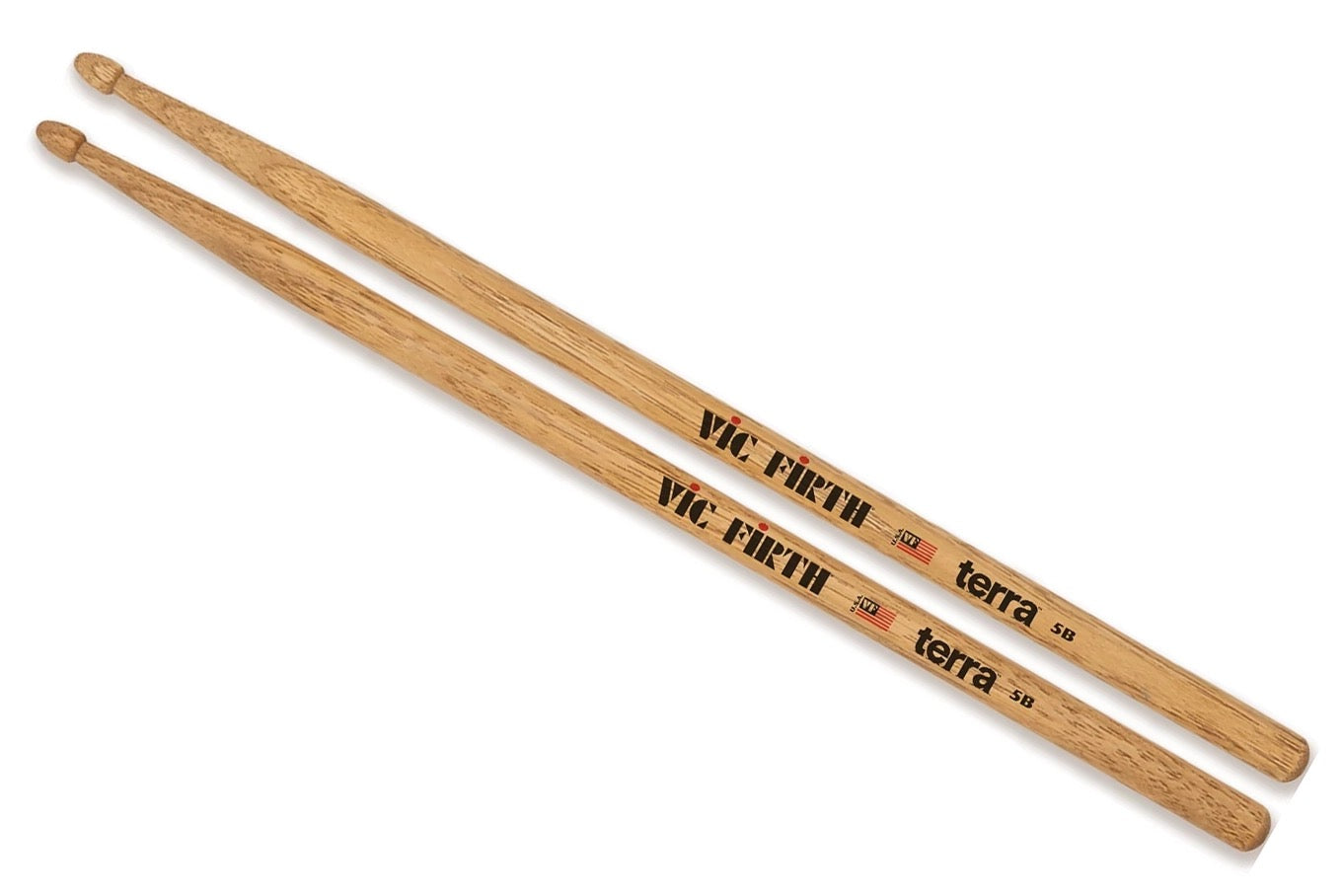 Vic Firth Terra 5B Drum Stick, Wood Tip