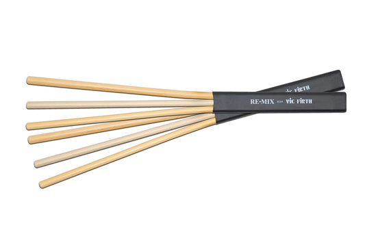 Vic Firth REMIX - Rattan/Birch Brushes (RM4)